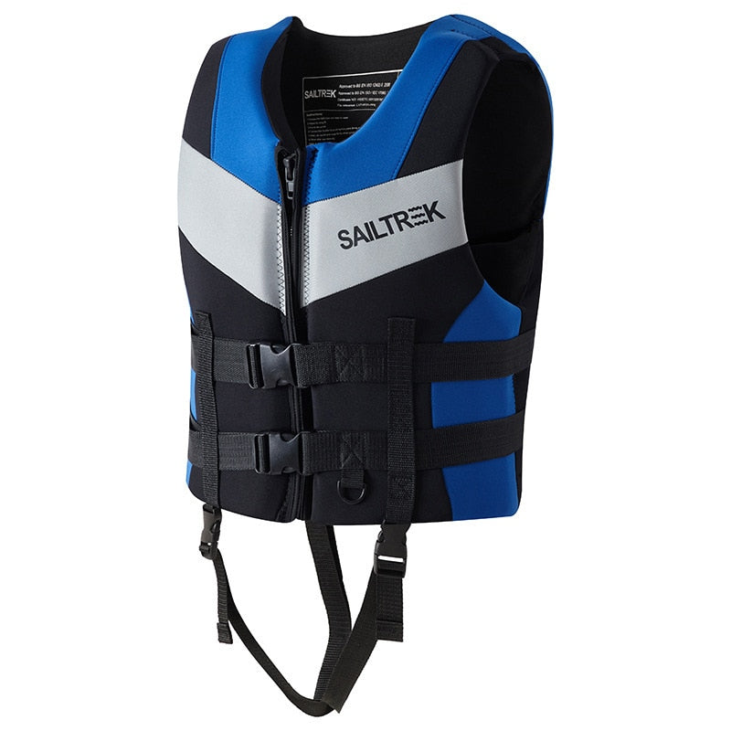 Water Sports Fishing Water Ski  Vest Kayaking Boating Swimming Drifting Safety Vest Adult Life Jacket Neoprene Safety Life Vest