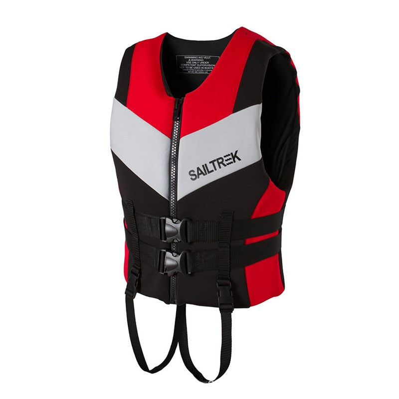 Water Sports Fishing Water Ski  Vest Kayaking Boating Swimming Drifting Safety Vest Adult Life Jacket Neoprene Safety Life Vest