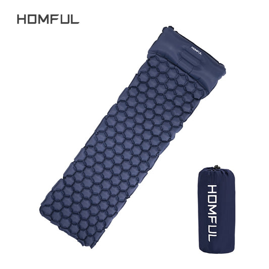 Hitorhike/Homful Inflatable Moisture-proof Camping Mat With Pillow