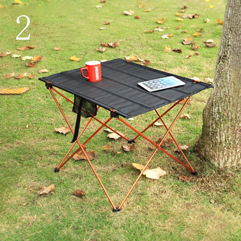 Outdoor Foldable Table Portable Camping Desk For Hiking/Climbing/Fishing/Picnic Folding Tables Ultralight Aluminium