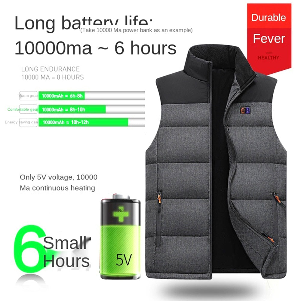 11 Heated Area Vest For Men/Women