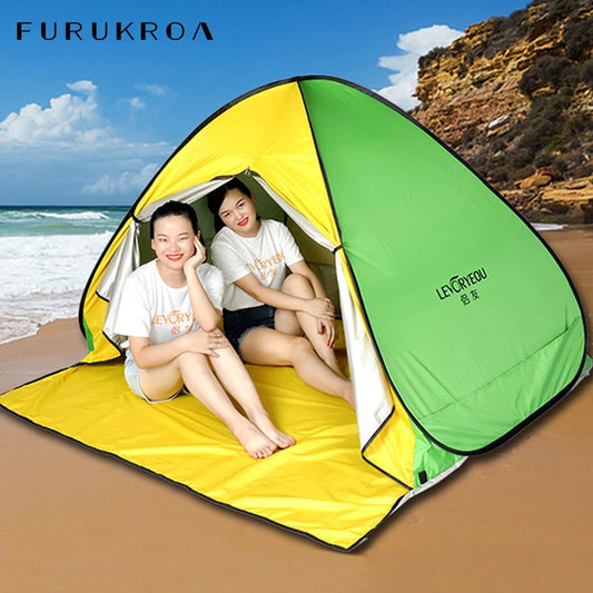 Full Automatic Camping Tent With Door/Window Anti-UV Awning X147B