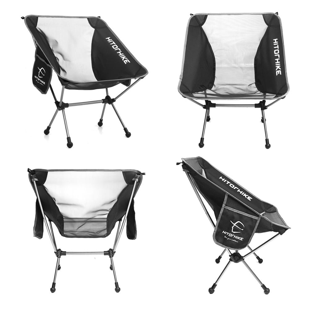 Travel Ultralight Folding Chair Superhard High Load (330 lbs.) Camping/Beach/Hiking/Picnic/Fishing Chair