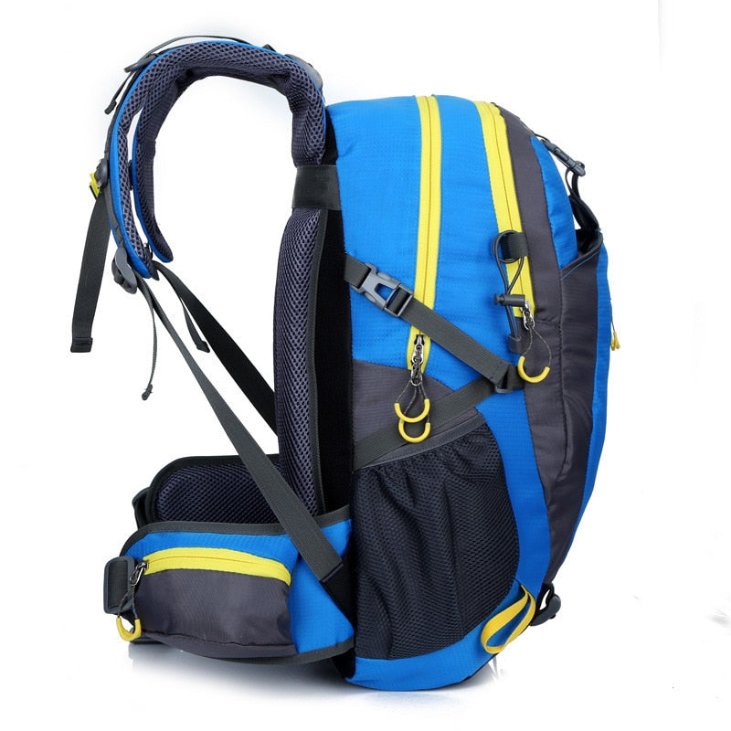 Waterproof Climbing Backpack Rucksack 40L Outdoor Sports Bag Travel Backpack Camping/Hiking Backpack Men/Women Trekking Bag