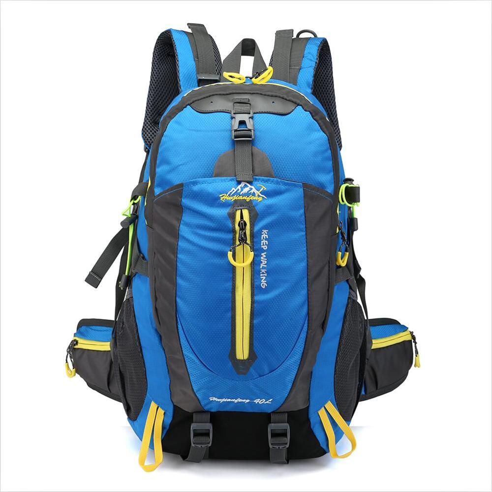 Waterproof Climbing Backpack Rucksack 40L Outdoor Sports Bag Travel Backpack Camping/Hiking Backpack Men/Women Trekking Bag