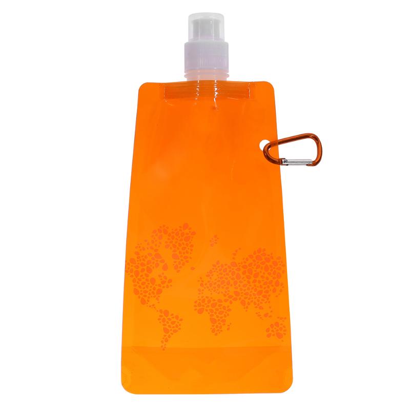 2pcs Portable Ultralight Foldable Water Bag/Bottle