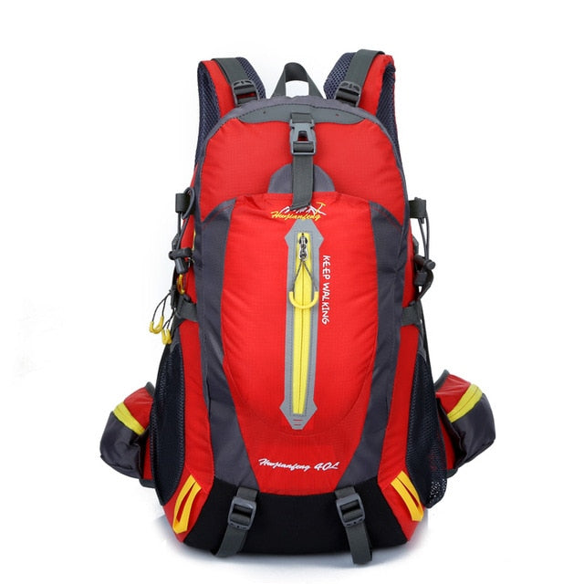 Waterproof Climbing Backpack Rucksack 40L Outdoor Sports Bag Travel Backpack Camping/Hiking Backpack Men/Women Trekking Bag