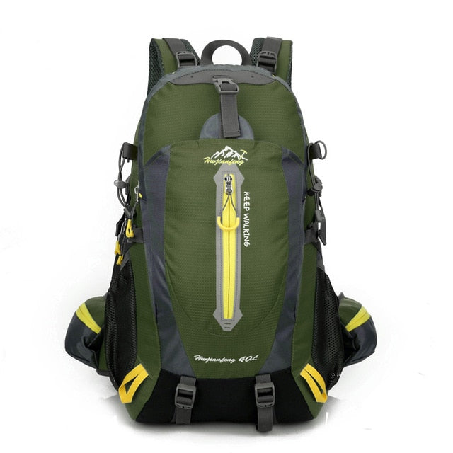 Waterproof Climbing Backpack Rucksack 40L Outdoor Sports Bag Travel Backpack Camping/Hiking Backpack Men/Women Trekking Bag