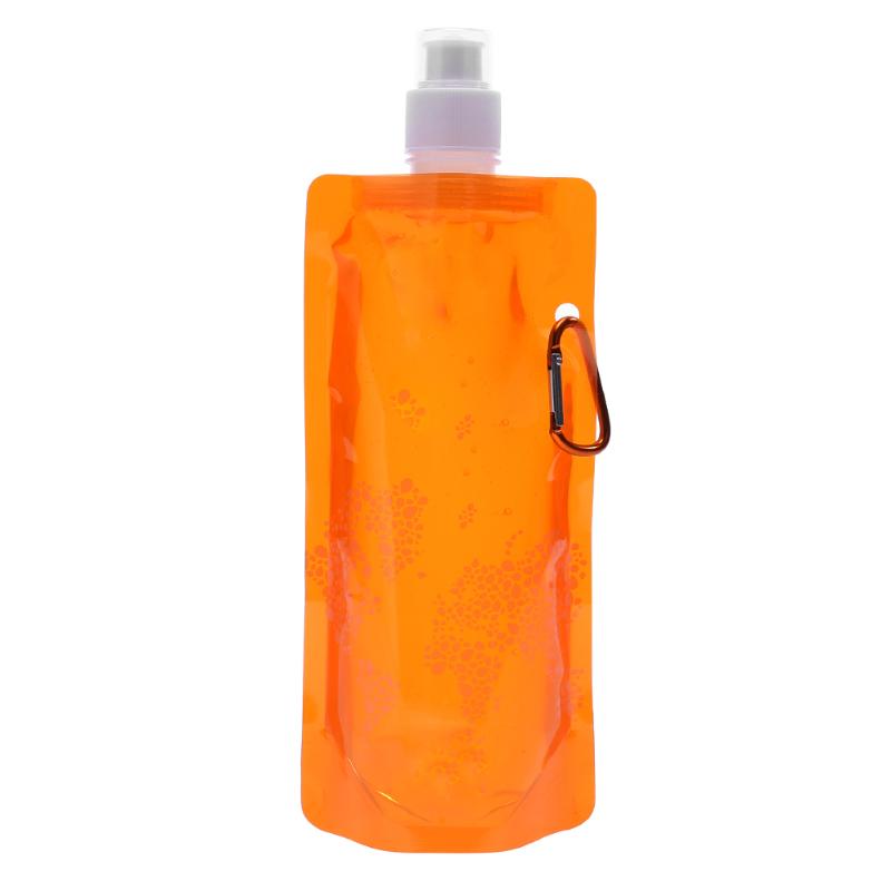 2pcs Portable Ultralight Foldable Water Bag/Bottle