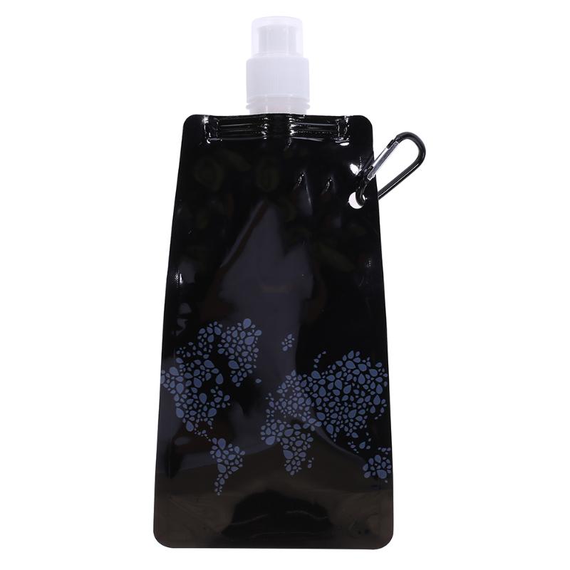 2pcs Portable Ultralight Foldable Water Bag/Bottle