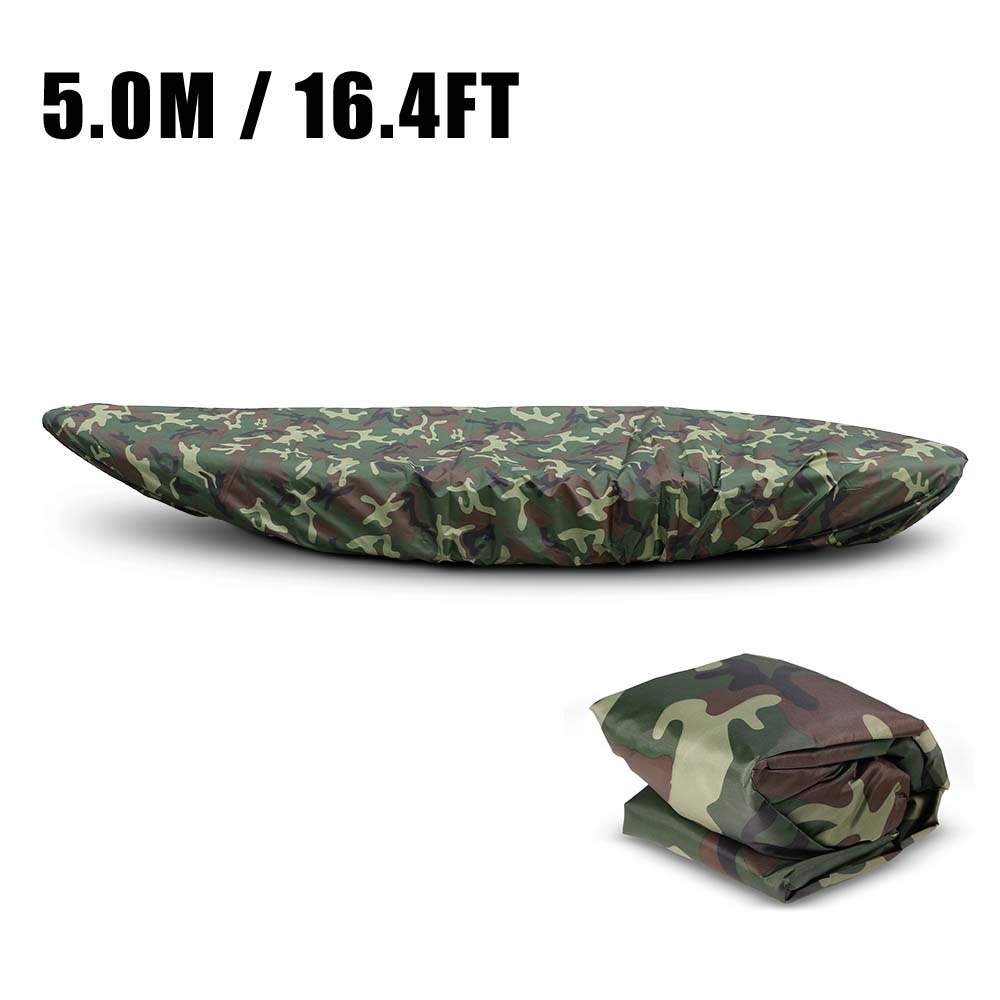 Universal Kayak Cover Canoe Boat Waterproof UV Resistant Kayak Cover Dust Storage Cover Shield Kayak Boat Canoe Storage Cover