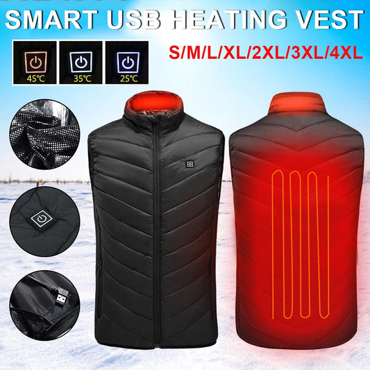 Outdoor Electric Heated Vest for Camping and Hiking