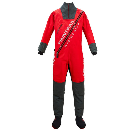 Waterproof Dry Suit One-piece Drysuit for Wading/Kayak/Canoe/ ATV/UTV/Water Sport Wader