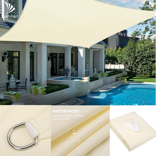 Waterproof Sunshade Protection, Sail Awning Cloth, S-XL Large For Outdoor Garden/Patio