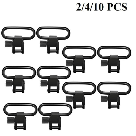 2/4/10pcs 1inch QD Sling Swivel Strap Buckles