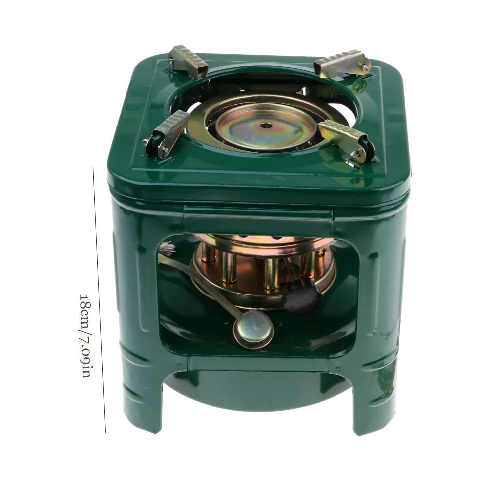 Mini Stove Compact Size Camping Supplies Universal Safety Kitchenware Kerosene Picnic Stoves Multipurpose Cooking Tools