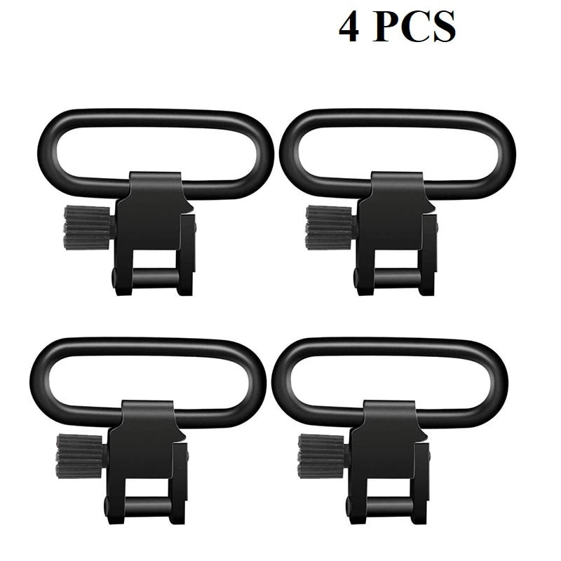 2/4/10pcs 1inch QD Sling Swivel Strap Buckles