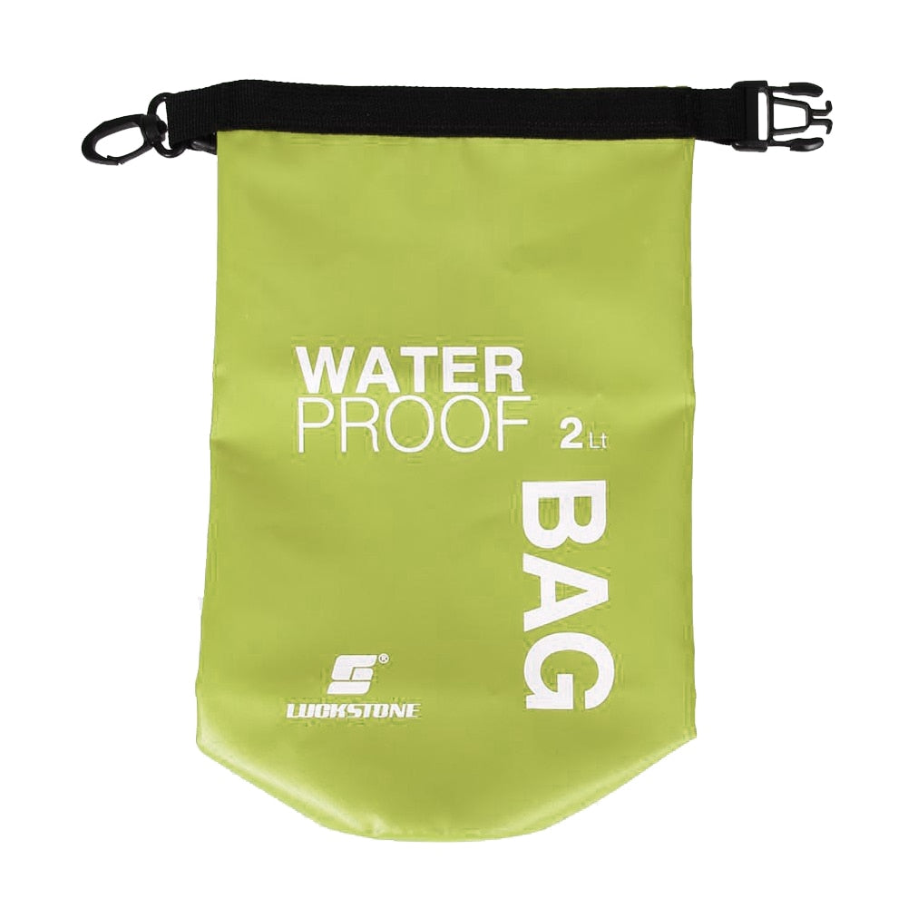 2L PVC Mesh Bags with Waterproof Phone Pouch