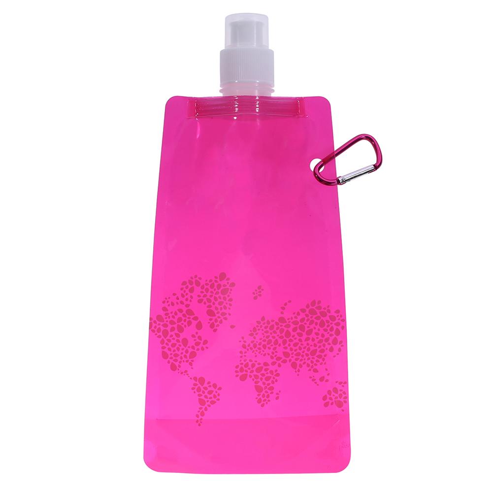 2pcs Portable Ultralight Foldable Water Bag/Bottle