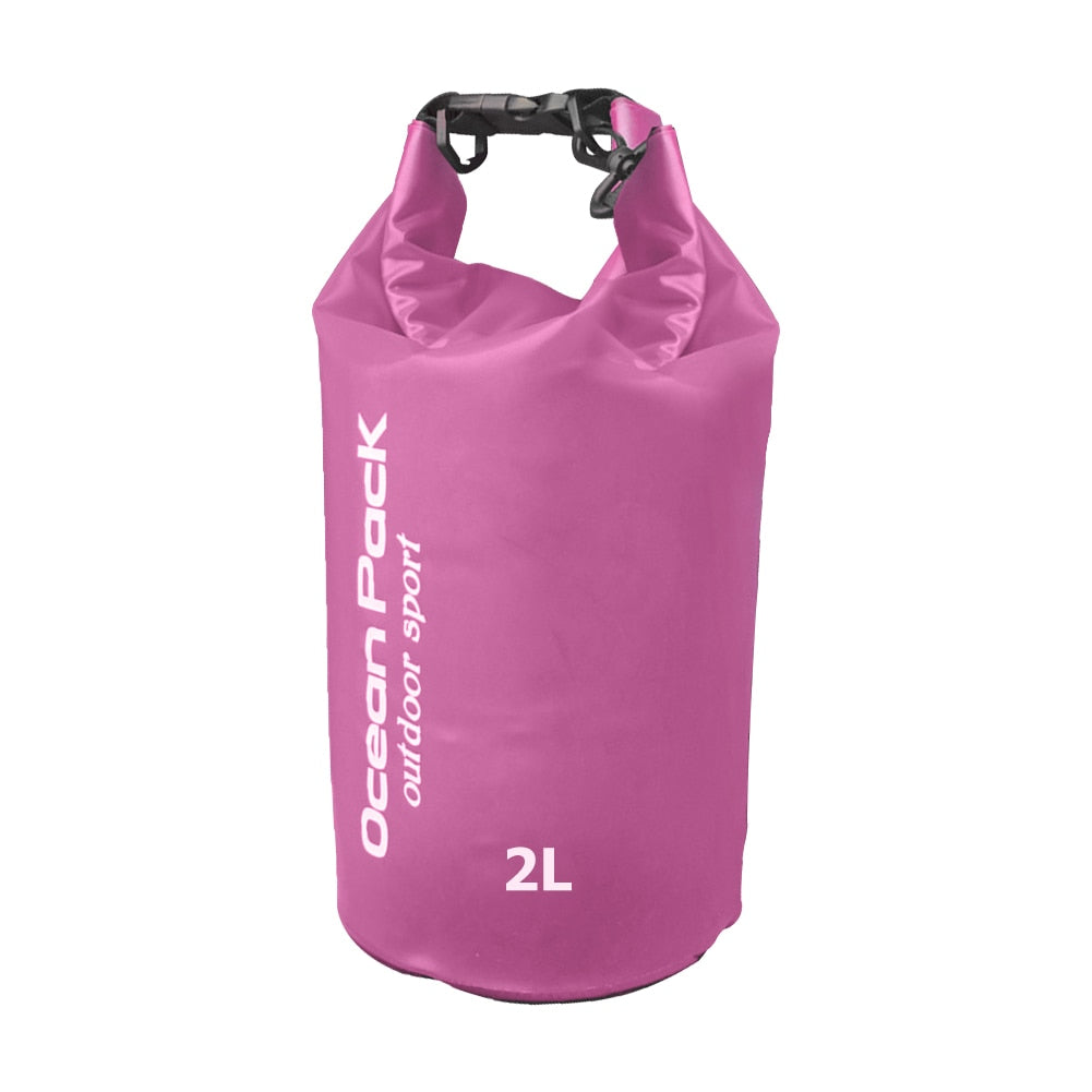 2L PVC Mesh Bags with Waterproof Phone Pouch