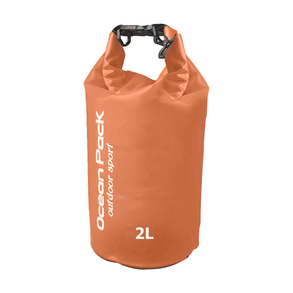 2L PVC Mesh Bags with Waterproof Phone Pouch