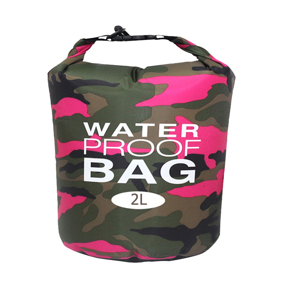 2L PVC Mesh Bags with Waterproof Phone Pouch