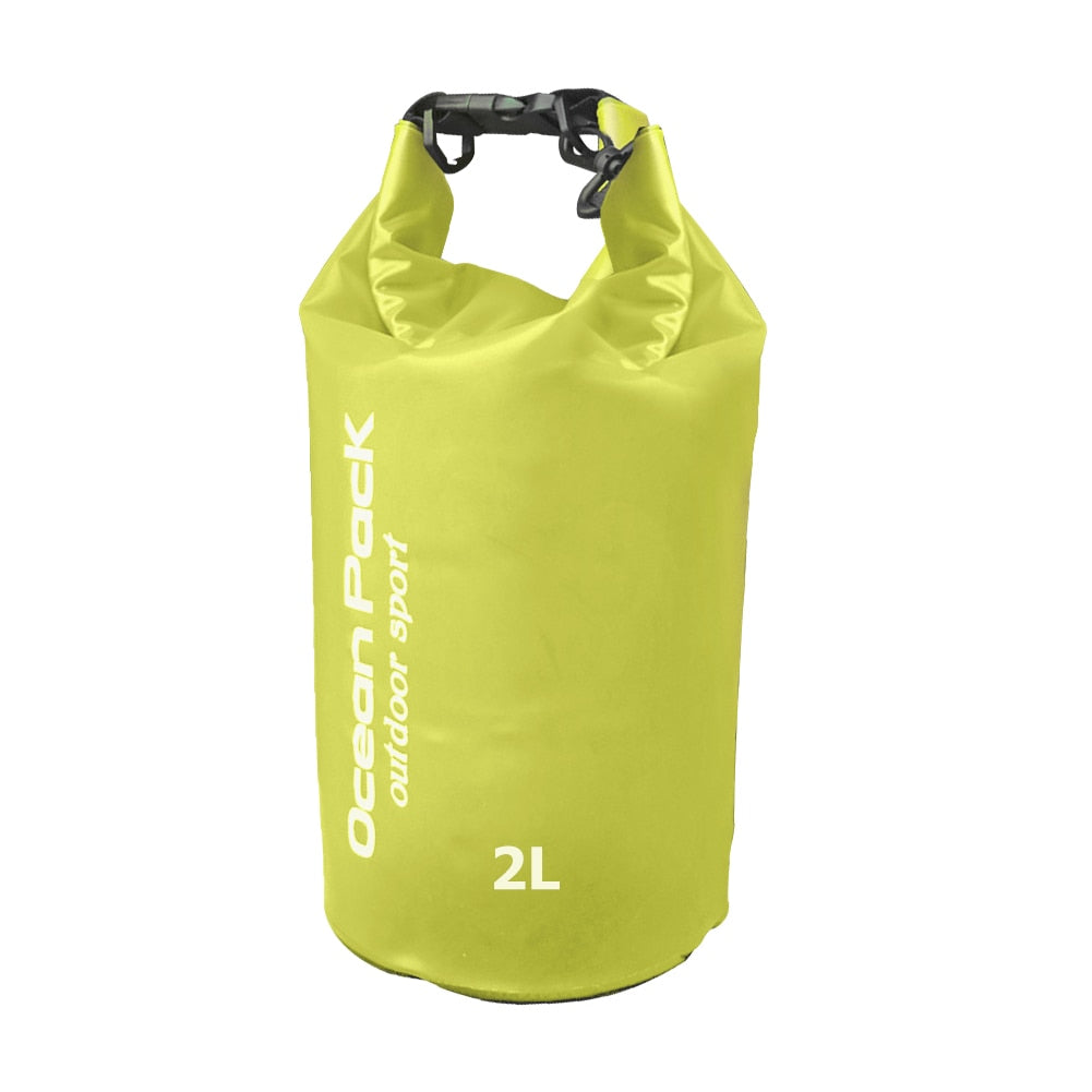 2L PVC Mesh Bags with Waterproof Phone Pouch