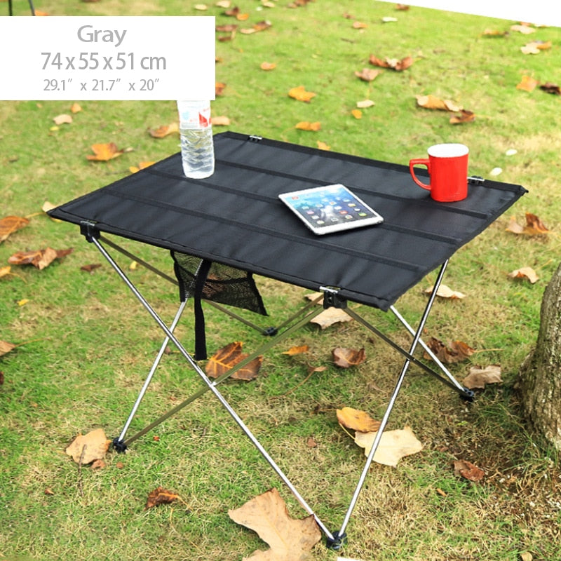 Outdoor Foldable Table Portable Camping Desk For Hiking/Climbing/Fishing/Picnic Folding Tables Ultralight Aluminium