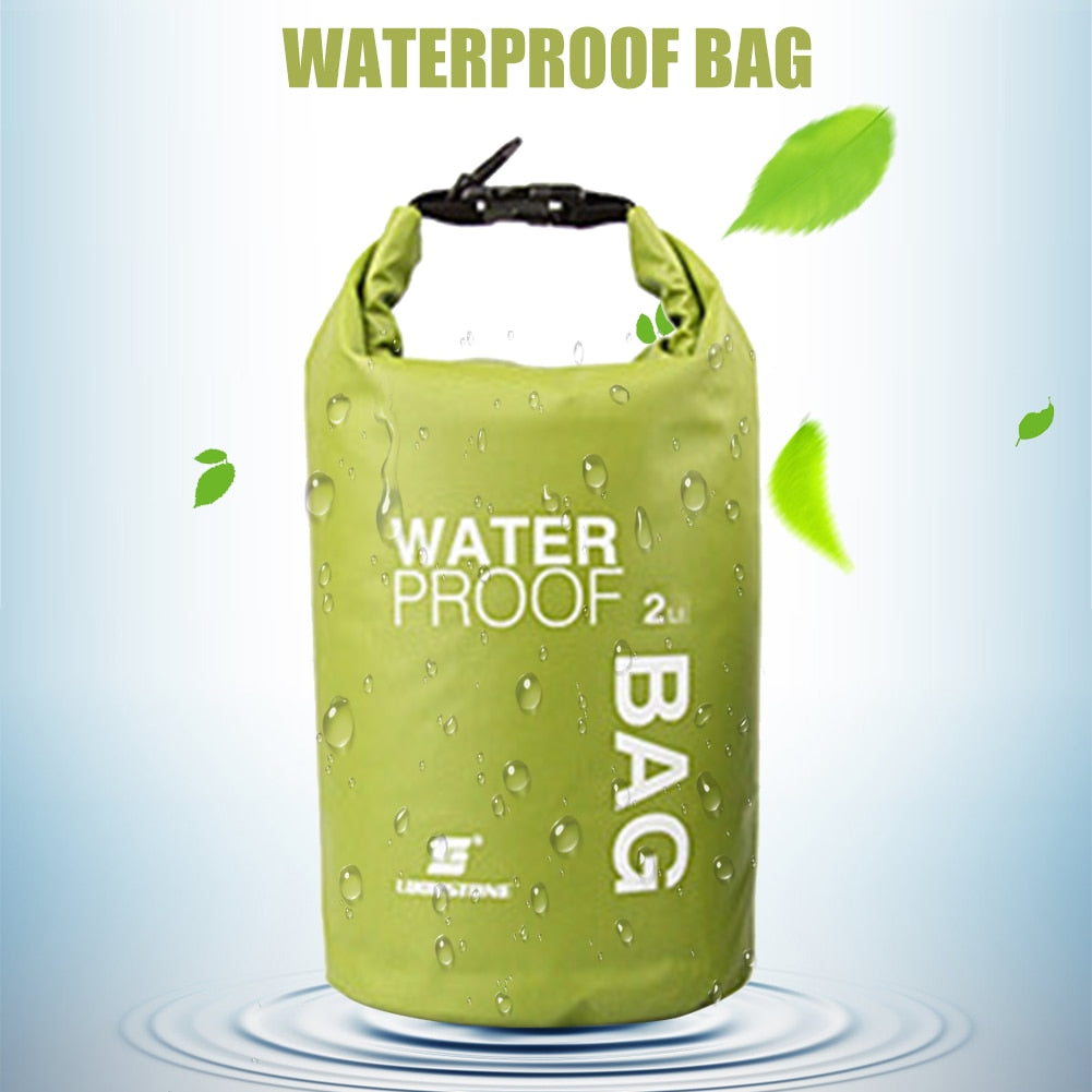 2L PVC Mesh Bags with Waterproof Phone Pouch