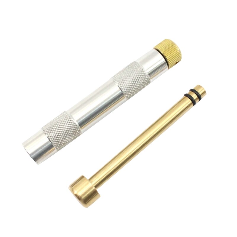 Aluminum Alloy, Fire Starter, Brass Fire Piston, Outdoor Use, Emergency Tool, Tube, Piston