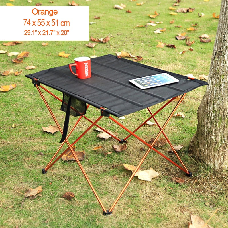 Outdoor Foldable Table Portable Camping Desk For Hiking/Climbing/Fishing/Picnic Folding Tables Ultralight Aluminium