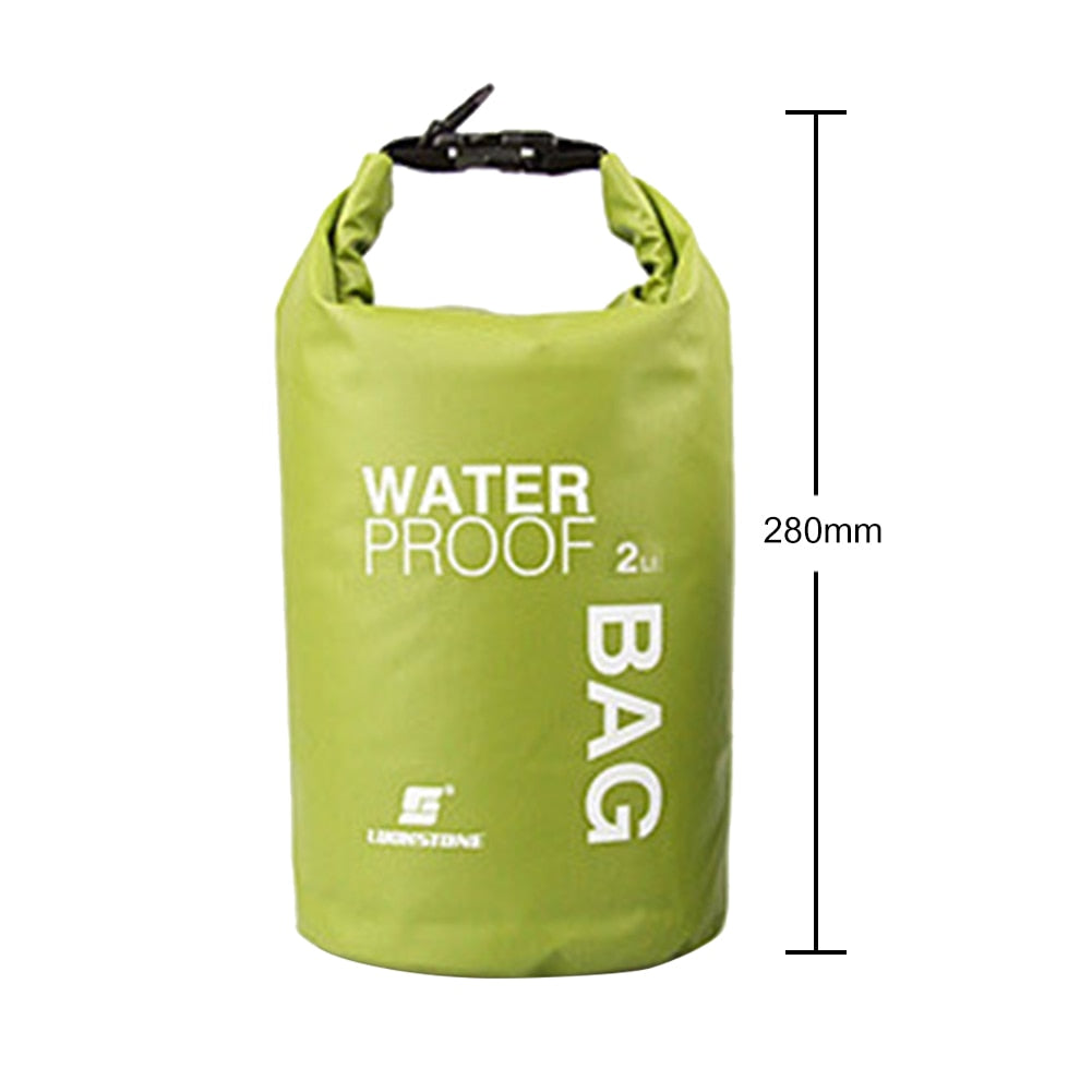 2L PVC Mesh Bags with Waterproof Phone Pouch