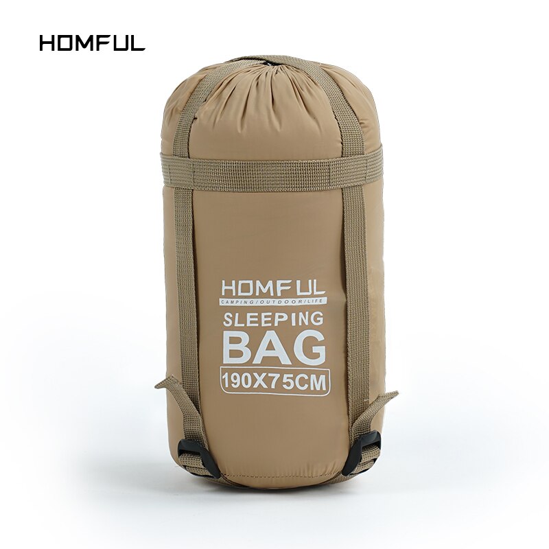 Outdoor Envelope Sleeping Bag Mini Ultralight Multifunction Travel Bag Hiking Camping Sleeping Bags Nylon 190 * 75cm lazy bag